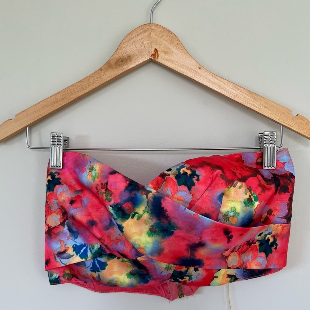 MUSTARD SEED size M zippered bandeau